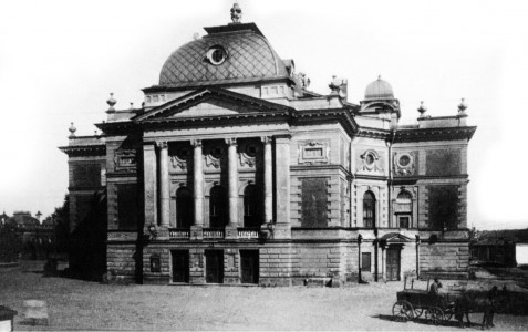 Здание театра, 1918 г.