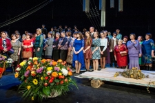 Земляки Распутина на премьерном показе спектакля «Прощание с Матёрой»